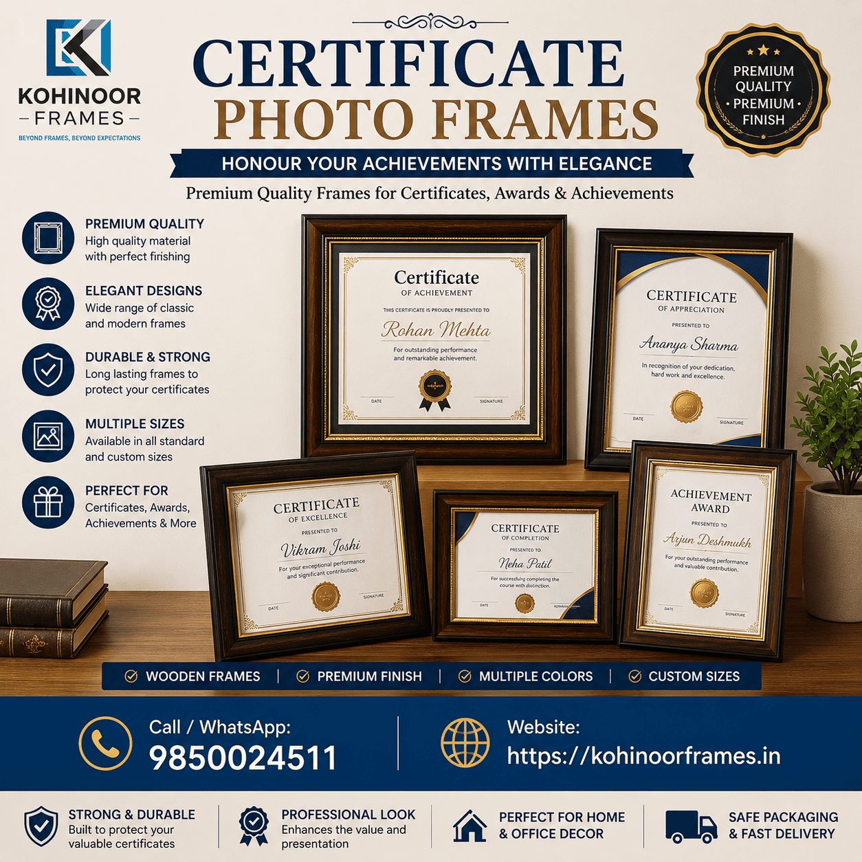 Certificate-Photo-Frame-Maker-in-Pune